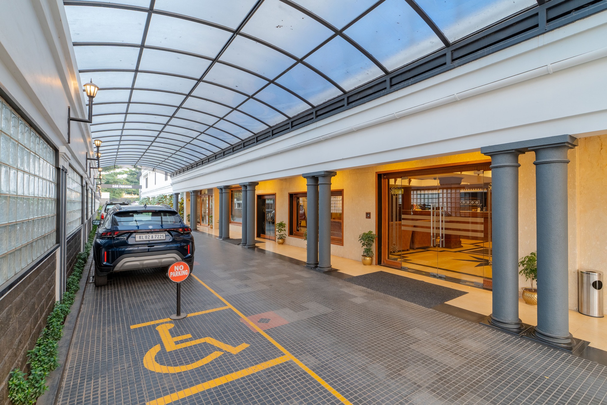Surya Hotel Entrance